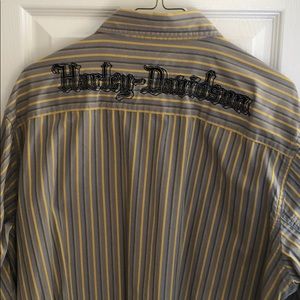 Men’s Harley Davidson long sleeve button up
